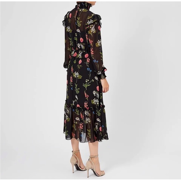 Ted Baker Simarra Florence Midi Dress TED - Picture 3 of 4
